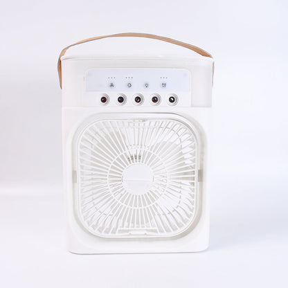 Portable Air Cooler Fan with 7-Color Light – Personal AC Fan
